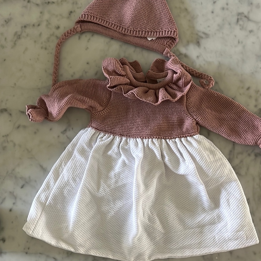 Neck and neck (Spanish brand) 0-3 months dress